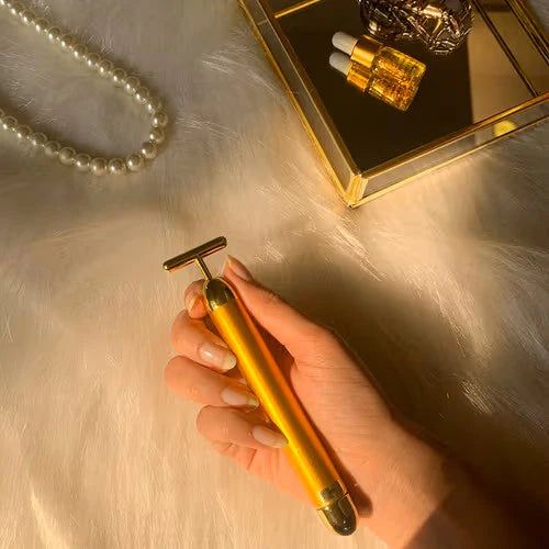 Grabnex™ - 24K Gold Electric Facial Massager 🌸