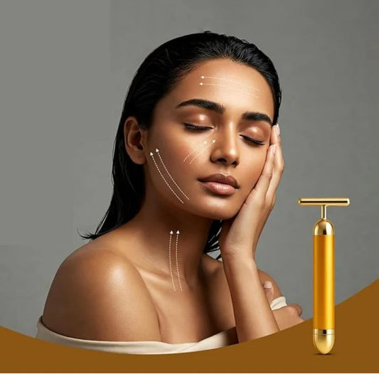 Grabnex™ - 24K Gold Electric Facial Massager 🌸